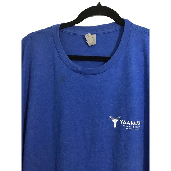 L.A. DODGERS MENS BLUE CREW NECK T-SHIRT SIZE 3XL Team Logo in the back - Picture 7 of 7